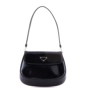 Prada Cleo Flap Shoulder Bag Spazzolato #248363P24B